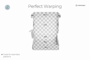 Close-up stacked mailing box mockup for branding and packaging designs