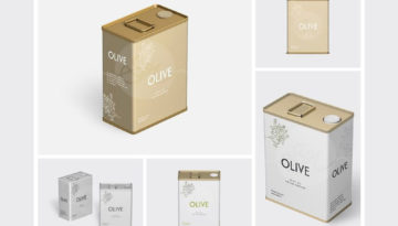 Olive Can Mockup Bundle