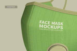 Face Mask Mockup details