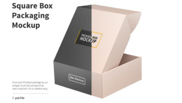 Box Packaging Mockup