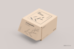 cardboard box mockups template
