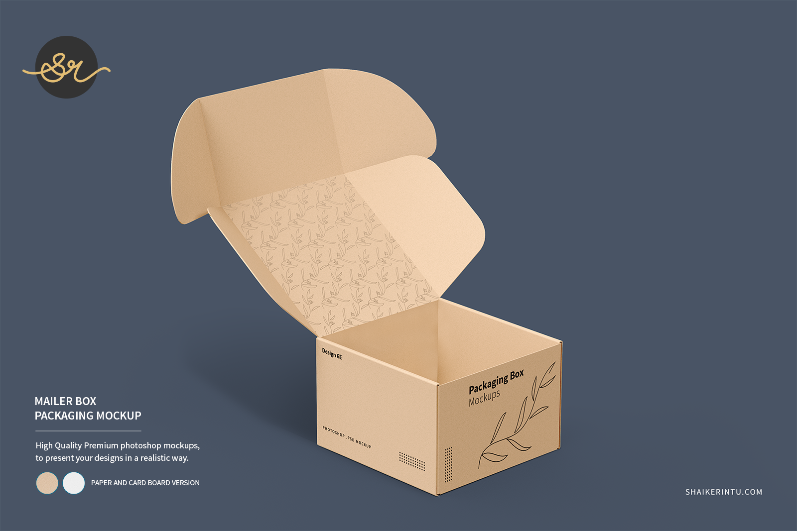 Mailing Box Packaging Mockup 6e Shaikerintu Com