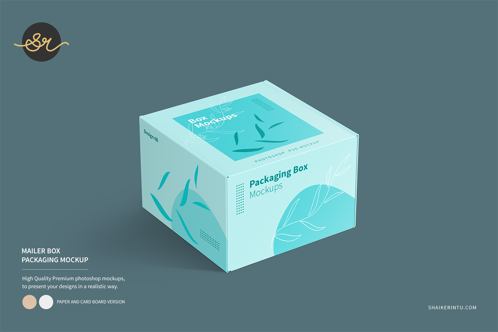 Download Mailing Box Packaging Mockup 6b Shaikerintu Com PSD Mockup Templates