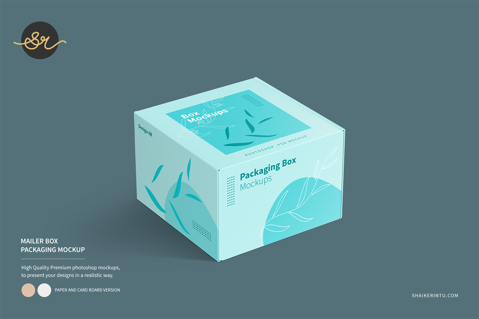 Box Packaging Mockup