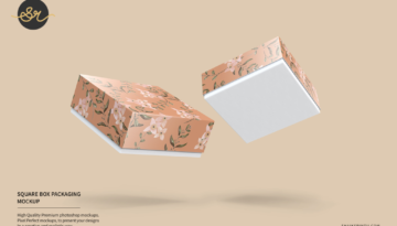 levitater Square Box Packaging Mockup