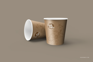 Paper Cup Mockup 5D