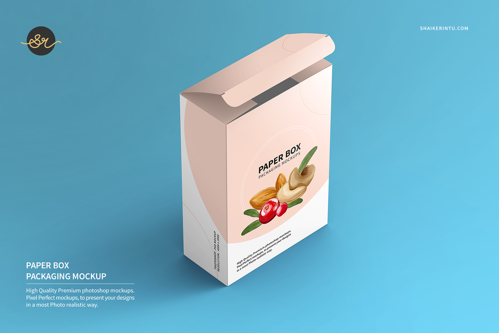 Premium Paper Box Packaging Visuals