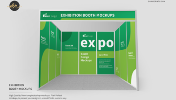 Exhibition Booth Designs Mockups