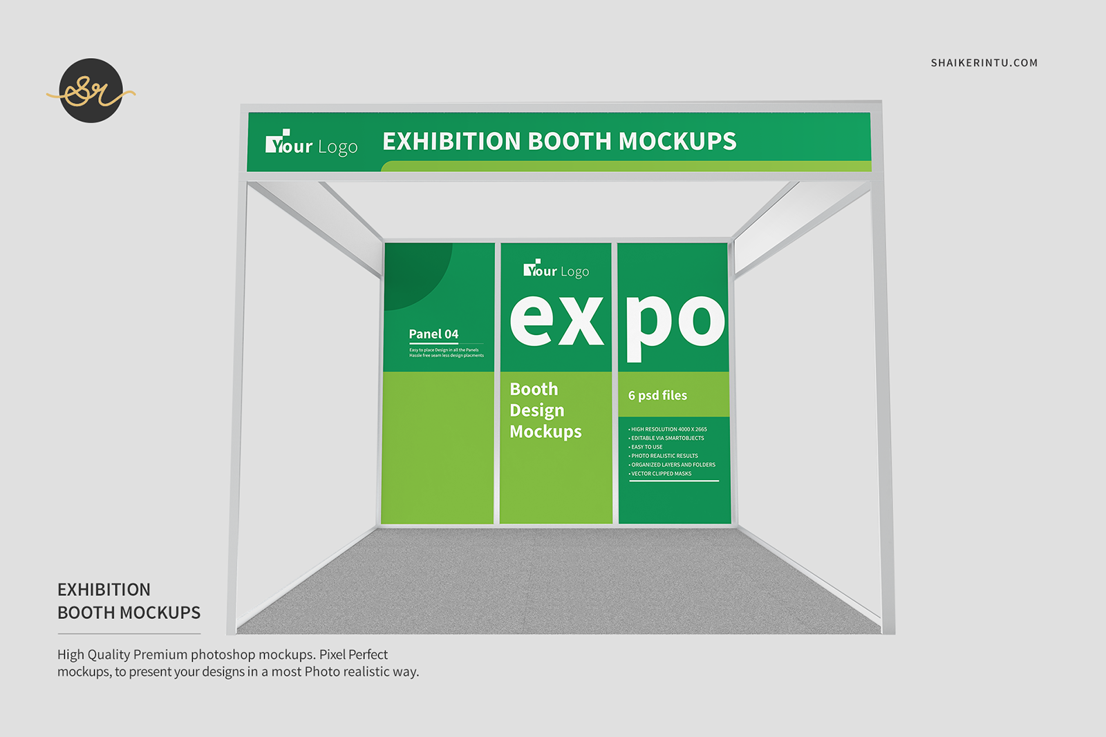 Professional Booth Mockups